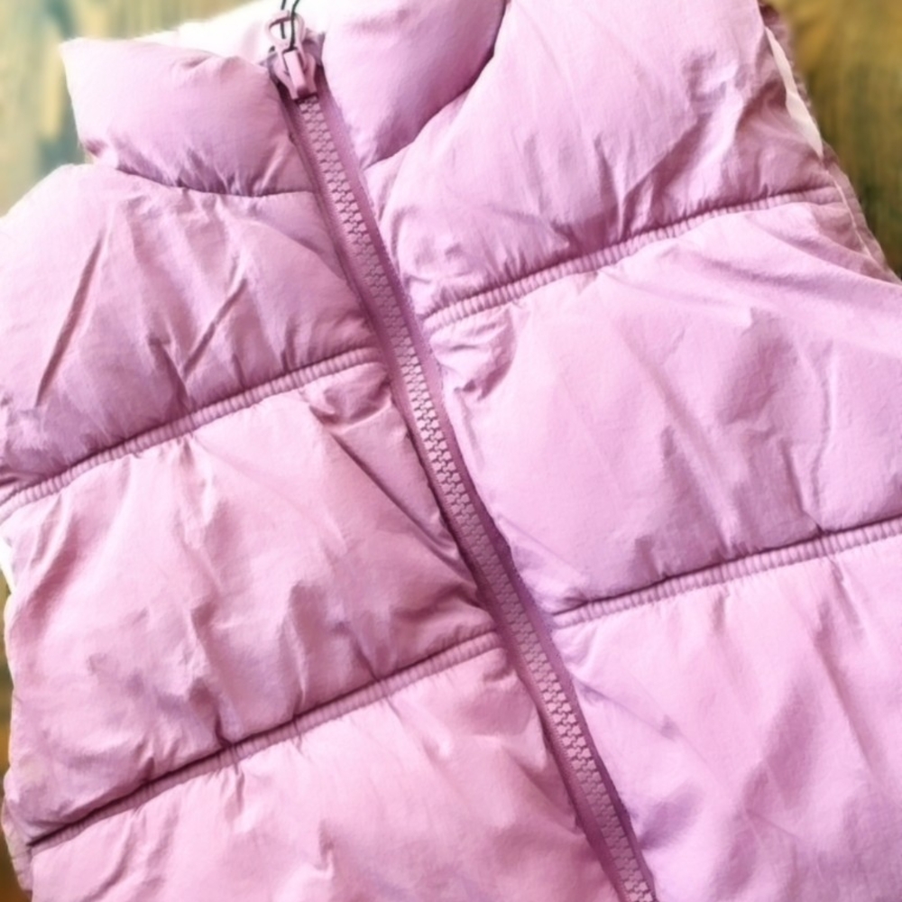 Zara Light Pink Kids Puffer Jacket